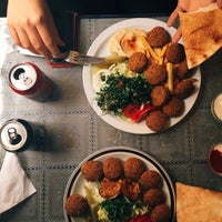 Photo taken at The Orient House of Falafel No 1 by Rebecka B. on 7/31/2015