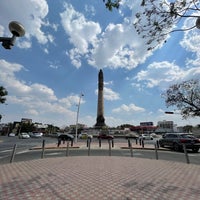 Photo taken at Glorieta Monumento a Los Niños Héroes by Michael M. on 4/5/2021