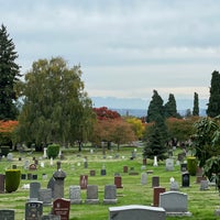Photo taken at Lake View Cemetery by Michael M. on 10/17/2021