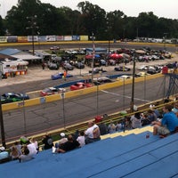 Photo taken at Wake County Speedway by Maryandrea D. on 8/8/2014