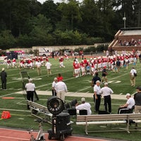 Photo taken at Robins Stadium by Ray T. on 9/8/2018