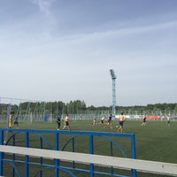Photo taken at Искусственное поле ФК «Минск» by Maks L. on 6/17/2016