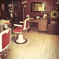Photo taken at Mustacchio Barber &amp;amp; Tattoo Shop by Mustacchio B. on 3/8/2015