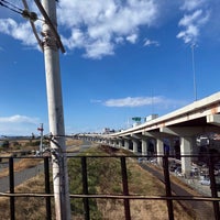 Photo taken at Arakawa Bridge by ash on 1/29/2021