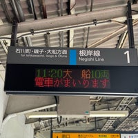 Photo taken at Kannai Station by ひらけん on 2/13/2024