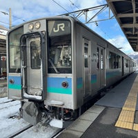 Photo taken at Minami-Otari Station by ひらけん on 2/8/2024