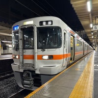 Photo taken at JR Ōgaki Station by ひらけん on 2/19/2024