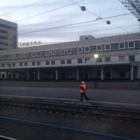 Photo taken at Tyumen Railway Station by Dmitry Z. on 4/21/2013