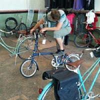 Photo taken at Switching Gears Cyclery by Mike D. on 10/21/2012