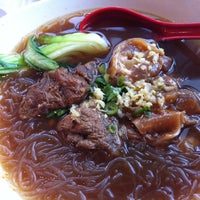 Photo taken at Chef Hung Taiwanese Beef Soup Noodle by Teresa R. on 4/12/2013