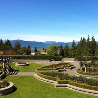 Photo taken at UBC Rose Garden by Teresa R. on 5/4/2013