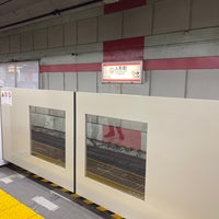 Photo taken at Asakusa Line Ningyocho Station (A14) by Nely R. on 12/27/2023