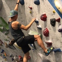 Photo taken at Movement Climbing Gym by Sean W. on 3/23/2017