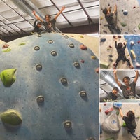 Photo taken at Movement Climbing Gym by Sean W. on 4/9/2017