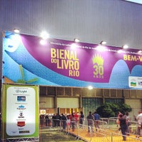 Photo taken at Bienal do Livro Rio by Paulo S. on 9/6/2013