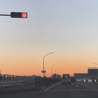 Photo taken at Shikahama Bridge by みふか on 12/20/2022