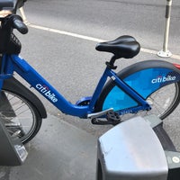 Photo taken at Citi Bike Station by Mike R. on 3/19/2018