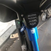 Photo taken at Citi Bike Station by Mike R. on 3/19/2018