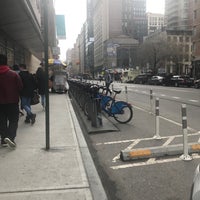 Photo taken at Citi Bike Station by Mike R. on 3/28/2018