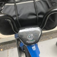 Photo taken at Citi Bike Station by Mike R. on 10/29/2018