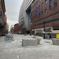 Photo taken at East 25th Street Plaza - Baruch College by Mike R. on 1/24/2022