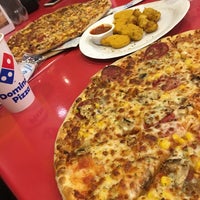 Photo taken at Domino&amp;#39;s Pizza by Sebahat G. on 1/22/2018