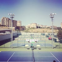 Photo taken at Mziuri Tennis Courts | მზიურის ჩოგბურთის კორტები by Sandrő J. on 7/30/2015