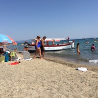 Photo taken at Sarımsaklı Plajı by Ufuk T. on 7/17/2018