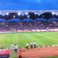 Photo taken at Samsun 19 Mayıs Stadyumu by İbrahim Y. on 8/21/2016