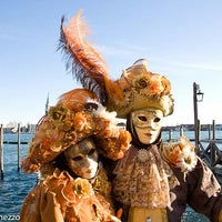 Photo taken at Carnevale di Venezia by Claudio G. on 12/27/2013