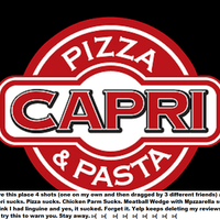 Photo taken at Capri Pizza &amp;amp; Pasta by Johnny M. on 9/17/2015