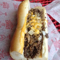 Photo taken at Pat&amp;#39;s King of Steaks by Michael P. on 4/23/2013