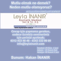 Foto scattata a Leyla İnanır Koz. &amp;amp;Med. AŞ. Kadıköy da 🇹🇷 🎓 Dr. Baumann Akademi b. il 10/17/2016