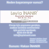 Photo taken at Leyla İnanır Koz. &amp;amp;Med. AŞ. Kadıköy by 🇹🇷 🎓 Dr. Baumann Akademi b. on 10/14/2016