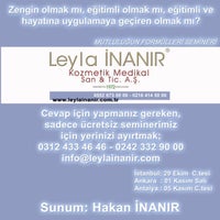 Photo taken at Leyla İnanır Koz. &amp;amp;Med. AŞ. Kadıköy by 🇹🇷 🎓 Dr. Baumann Akademi b. on 10/18/2016