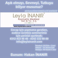 Foto scattata a Leyla İnanır Koz. &amp;amp;Med. AŞ. Kadıköy da 🇹🇷 🎓 Dr. Baumann Akademi b. il 10/15/2016