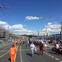 Photo taken at FIA Формула Е Moscow ePrix by Maxim R. on 6/7/2015
