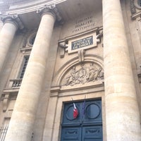 Photo taken at Université Panthéon-Sorbonne Faculté de Droit by Eve L. on 5/9/2018