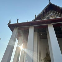 Photo taken at Wat Suthat Thepwararam by IRainy P. on 2/25/2024