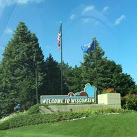 Photo taken at Welcome To Wisconsin Sign by Dana L. on 8/12/2017