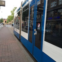 Photo taken at Tramhalte 1e Constantijn Huygensstraat by Dustin H. on 5/27/2016