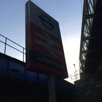 Photo taken at Limehouse DLR Station by Dustin H. on 2/17/2017