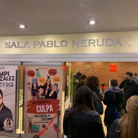 Photo taken at Sala Pablo Neruda by Javi P. on 6/25/2021