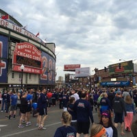 Photo taken at Race to Wrigley 5k by Mike G. on 4/12/2014