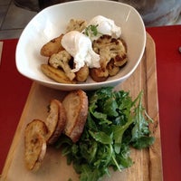 Photo taken at Zocalo by Monica L. on 4/6/2014