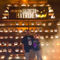 Photo taken at Los Angeles Haunted Hayride by Paul C. on 10/19/2019