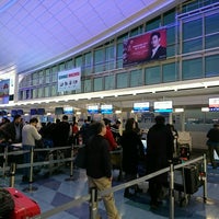 Photo taken at Air China Check-in Counter by lovetokyonow on 1/2/2017