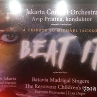 Photo taken at Teater Jakarta (Teater Besar) by tamtam s. on 12/1/2018