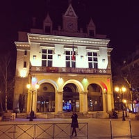 Photo taken at Métro Mairie des Lilas [11] by Erik S. on 3/13/2015