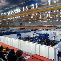 Photo taken at Adler Arena by Pavel G. on 12/4/2019